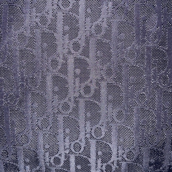 Christian Dior Diorissimo Whipstitch Oblique Heart Charm Shoulder Bag Black - Picture 5 of 16